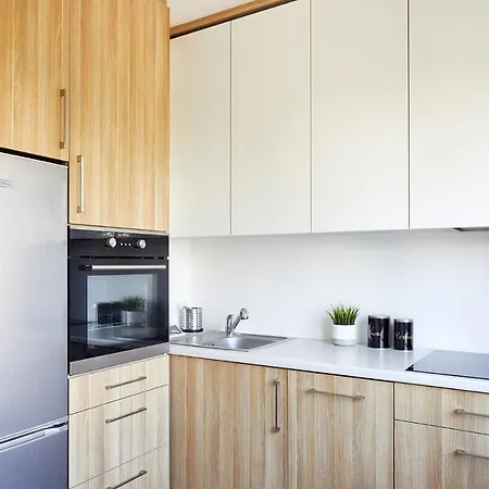 Apartament Jelitkowski Dwor Park Reagana Danzig Exterior foto