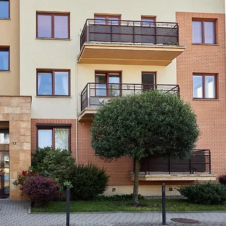 Apartament Jelitkowski Dwor Park Reagana Danzig Exterior foto