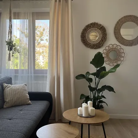 Apartament Jelitkowski Dwor Park Reagana Danzig Exterior foto